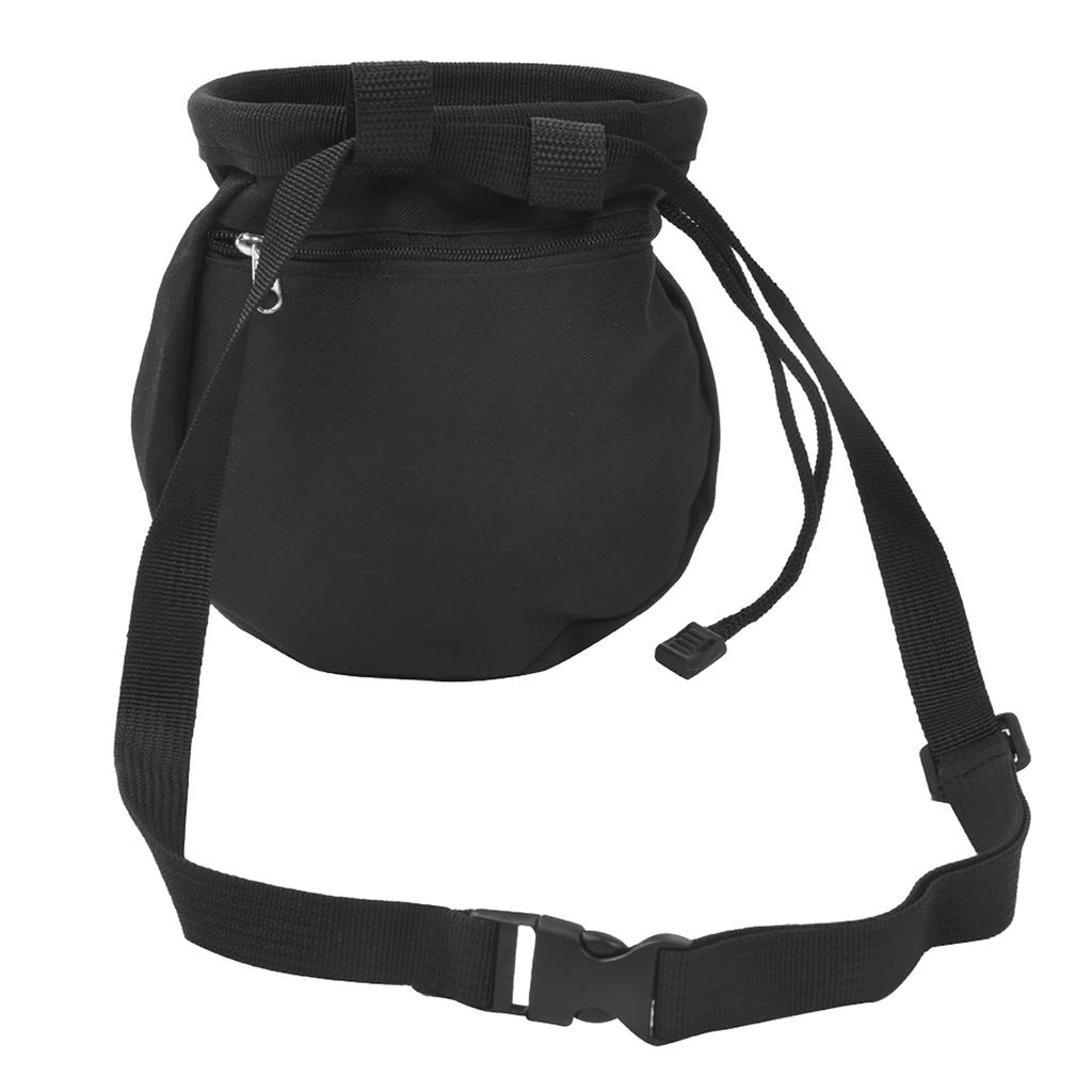 Outdoor Rock Climbing Powder Bag, Waist Pouch with , Strap, Large Capacity for Gymnastics, Fitness, Parallel Bar