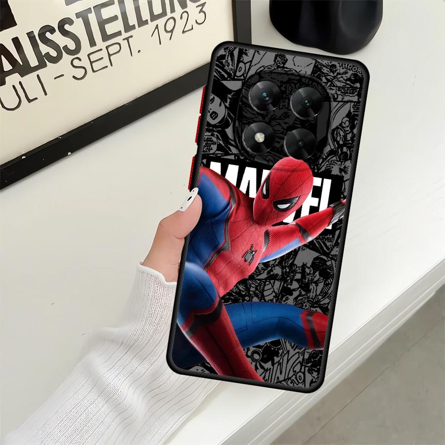 Case for Xiaomi Redmi Note 14 A4 13C 14C 10 13 Pro Plus 9S 12 11 Funda Phone Cover Spider-Man Heroes Return