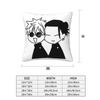 Gojo Satoru And Geto Suguru Square Pillowcase Cushion Cover Pillow Case Throw Pillow Cover for Home Bedroom Car