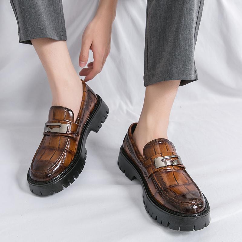 FashionPlatform High Quality Classic Men's Casual Loafers Driving Shoes Moccasin Fashion Male Comfortable Leather Men Lazy Dress Shoes