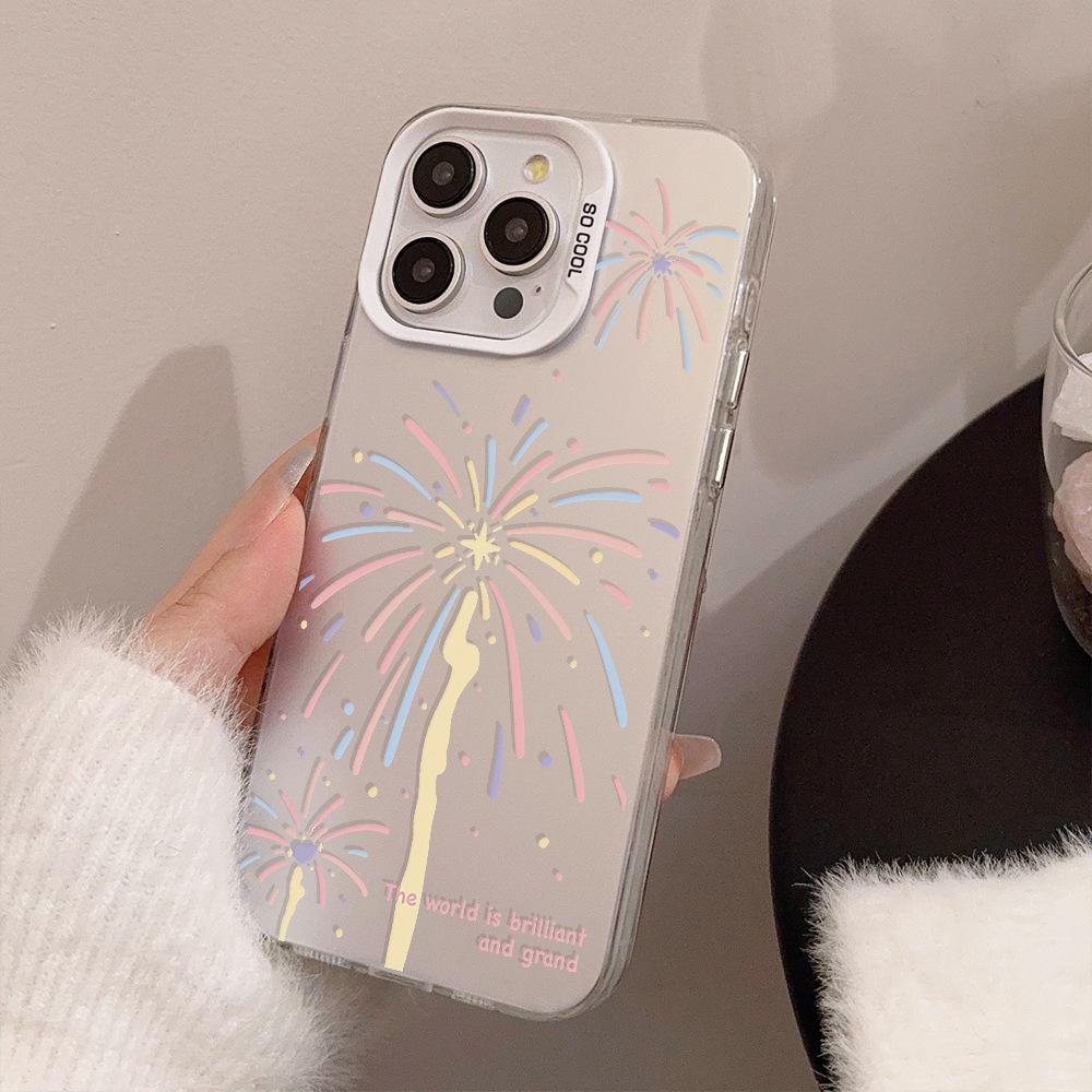 Creative Colorful Fireworks Phone Case for iPhone 17 iPhone 17 Pro Max