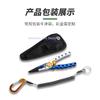 Saltwater Fishing Pliers with Braided Line Cutter Multifunctional Hook Remover Pliers for Sea Fishing Knot Tying Tool Coiled Lan