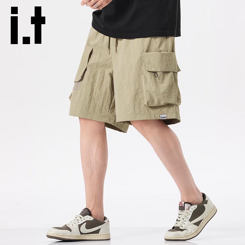 Izzue Men's Casual Quick-Dry Shorts