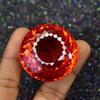 Lab Created 215.1 Ct Orange Topaz Round Cut Flawless Loose Gemstone For Gifting