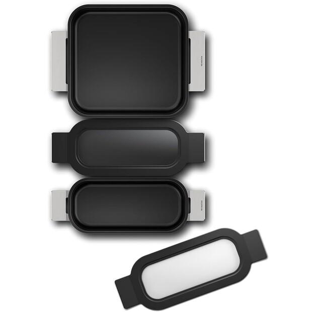 Set of BSH HEZ9FF030 Roasting Pans, 3 Pieces (17007154)