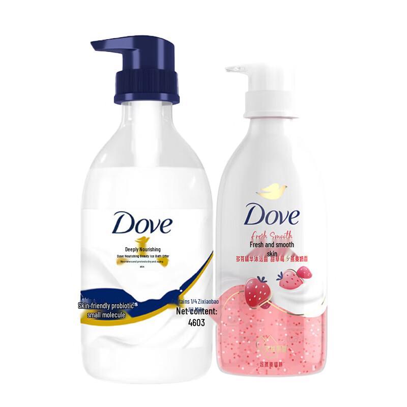 

Dove Nourishing & Sweet Strawberry Shower Gel Set