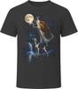 American Foxhound Dog Howling At the Moon T Shirt
