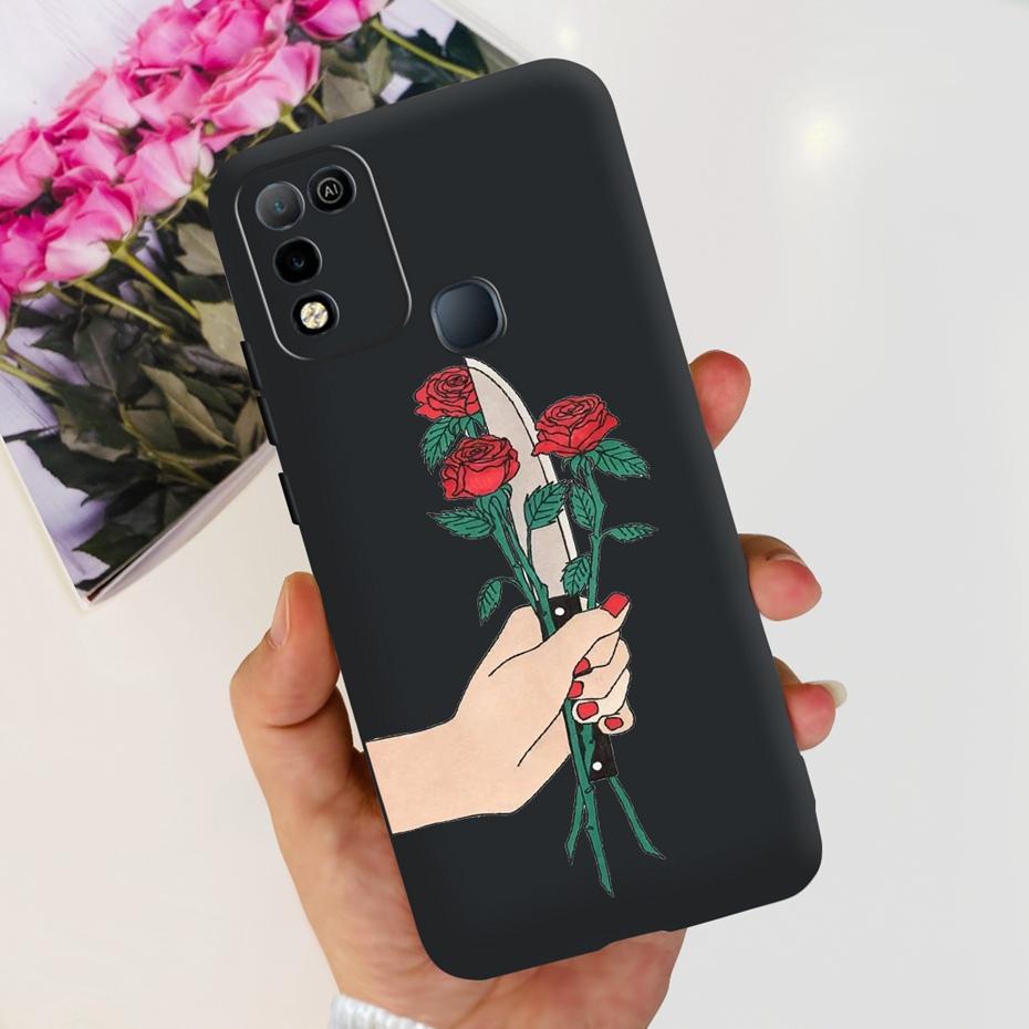 For Infinix Hot 10 Play X688C X688D Phone Case Cute Design Soft Silicone Back Cover For Infinix Hot 10 X682 Hot10 10 Lite X657B
