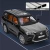 1/24 Lexus LX570 SUV Alloy Car Model Diecasts Metal Off-road Vehicles Car Model Sound Light Simulation Childrens Toy Gift