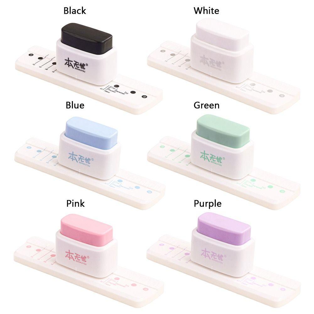 Multi-functional Mini Hand Hole Puncher 3-Hole Standard Hole Punch Puncher  School Office Supplies