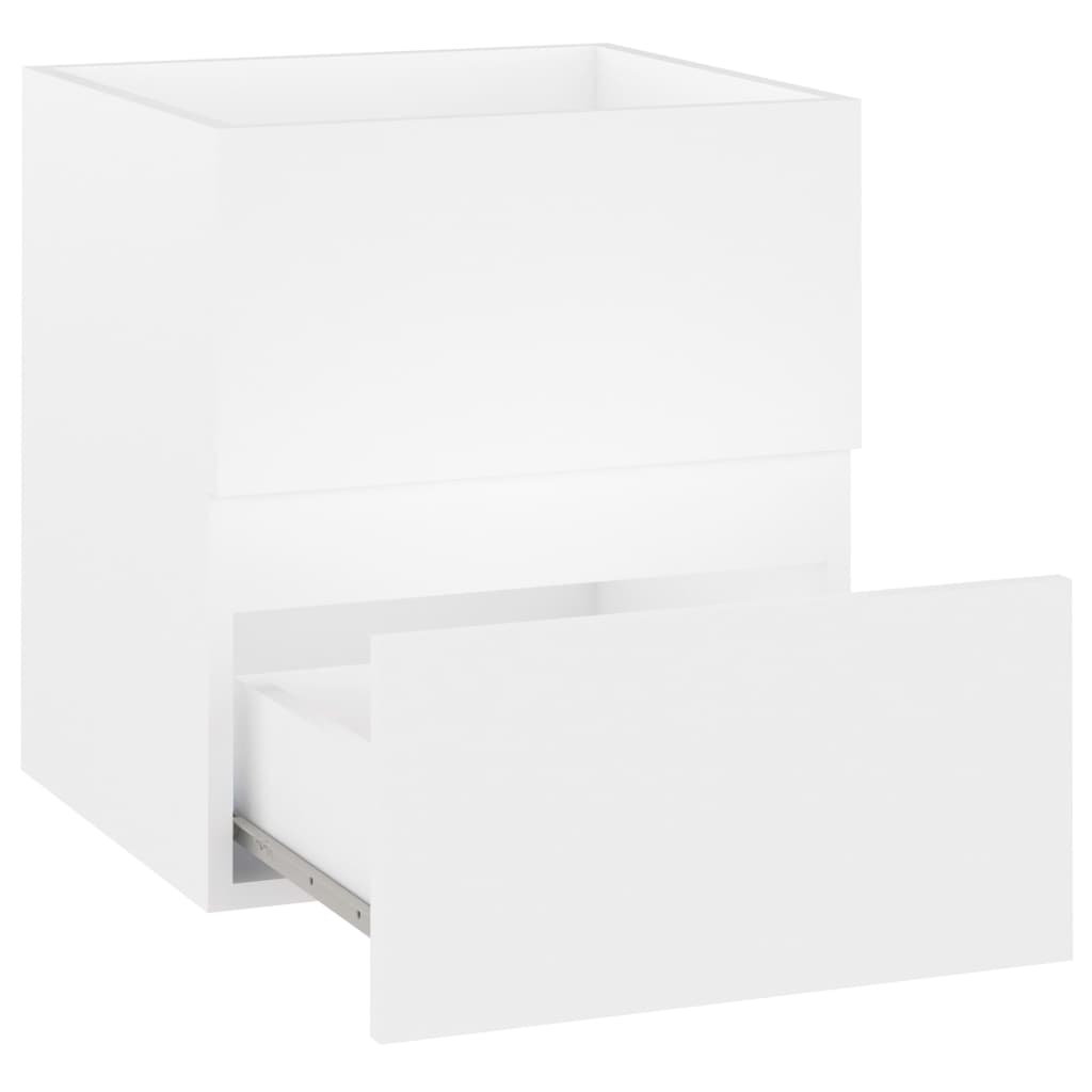 Bathroom Vanity Unit White 41 X 38.5 X 45 Cm Particleboard