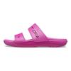 Crocs Sandalias Clásicas Simples de Diapositiva Calzado Unisex Morado Rojo 206761-6SV