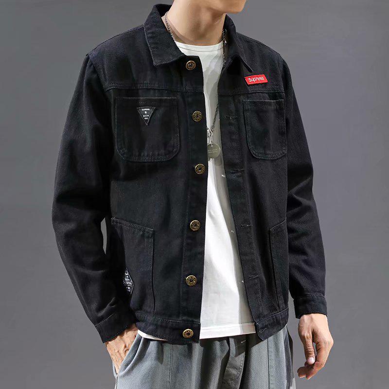 Men's Trendy All-Match Thick Winter Warm Velvet-Lined Denim Jacket