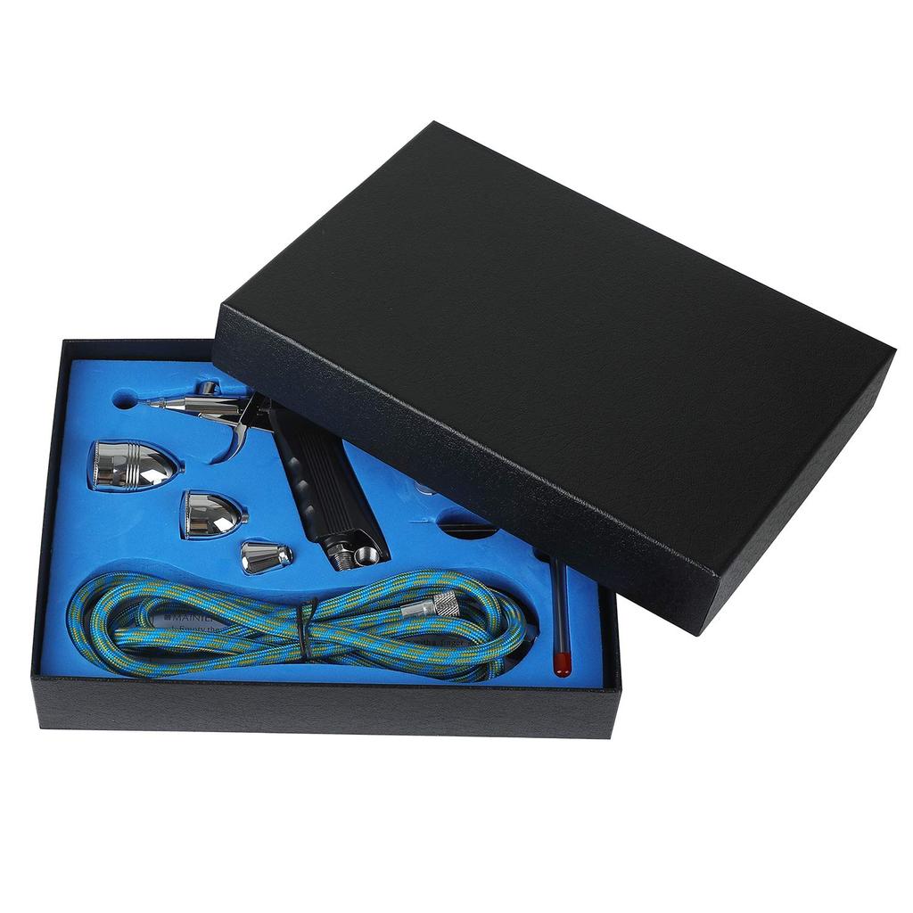 Mdai Airbrush Double Action Gravity Type Trigger Type Airbrush Kit 3 Types Nozzle 3 Types Cup 2cc 5cc 13cc Handpiece Hobby Plastic Model Painting