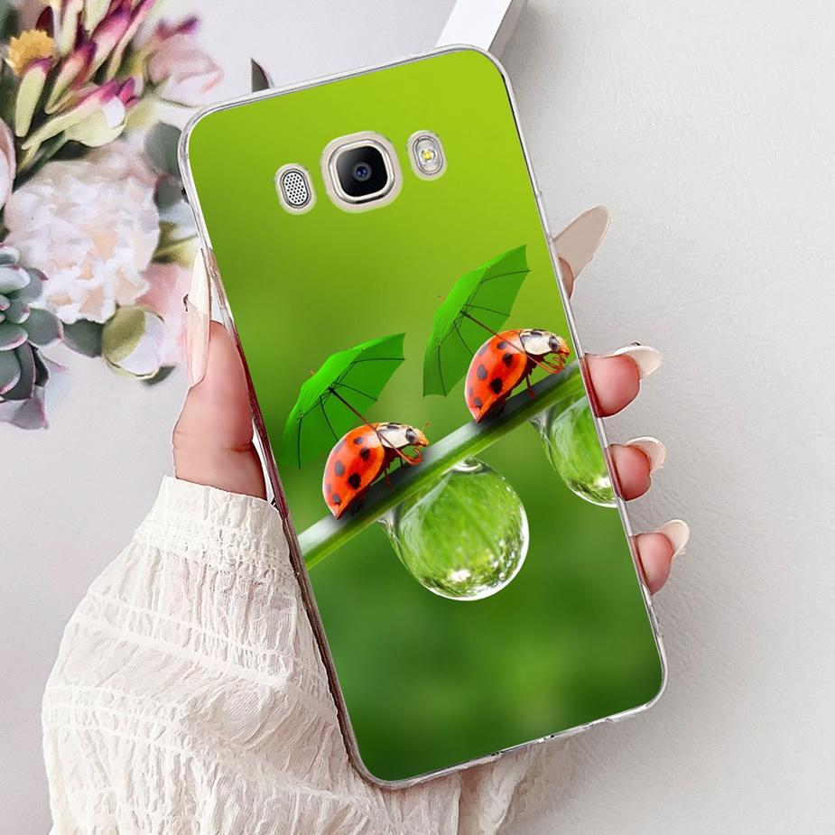 For Samsung Galaxy J5 2016 Case SM-J510F New Luxury Painted Cover Soft Silicone Phone Case For Samsung J3 J5 J7 2016 Fundas Capa