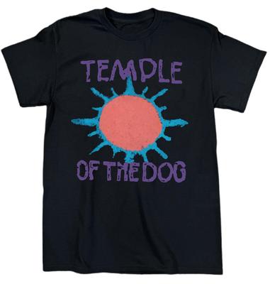 Temple of the Dog Band Heavy Cotton Black T Shirt All Size JU471