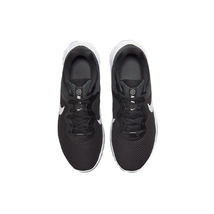 Nike Revolution 6 Next Nature Weit Schwarz Weiß Damen Sneaker Dunkles Rauchgrau Kühles Grau DC9001-003