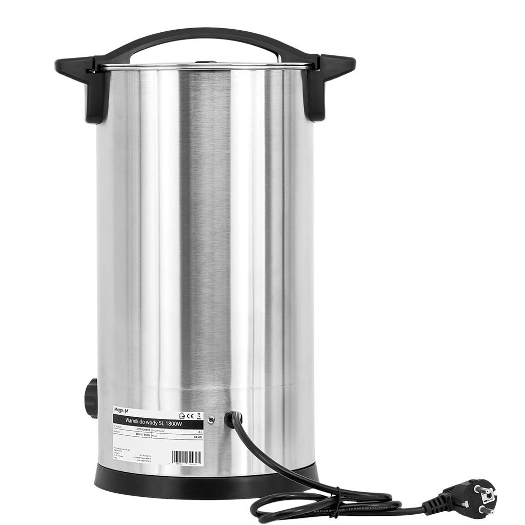 Hervidor de agua Mega-M 5L 1800W N