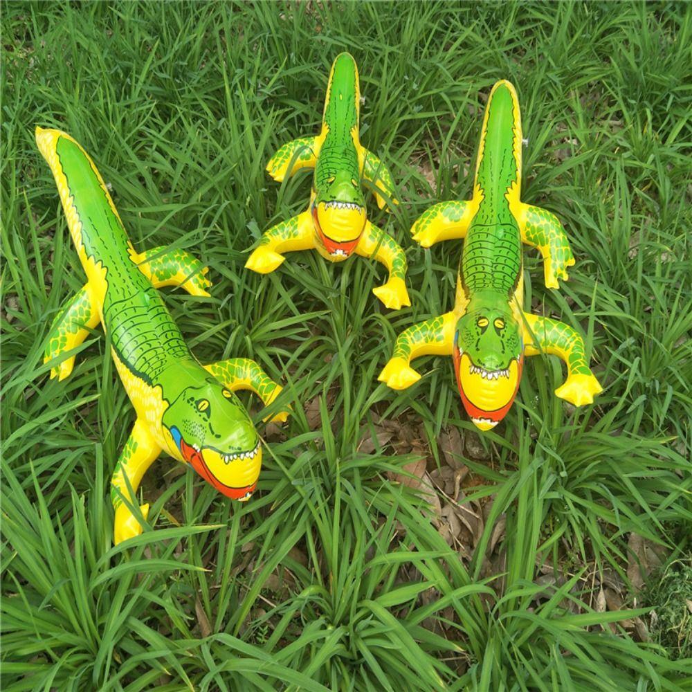2pcs Alligator Balloon Inflatable Floating Water Toys PVC Swimming Pool Air Mattress  Swimming Pool