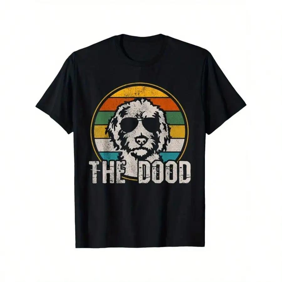 Inspired Retro Goldendoodle Graphic TShirt
