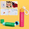 Portable Clothes Stain Remover Pen With Buckle Double Head Instant Stain Remover Treater Bleach Pen Water Free Cleaning Tool