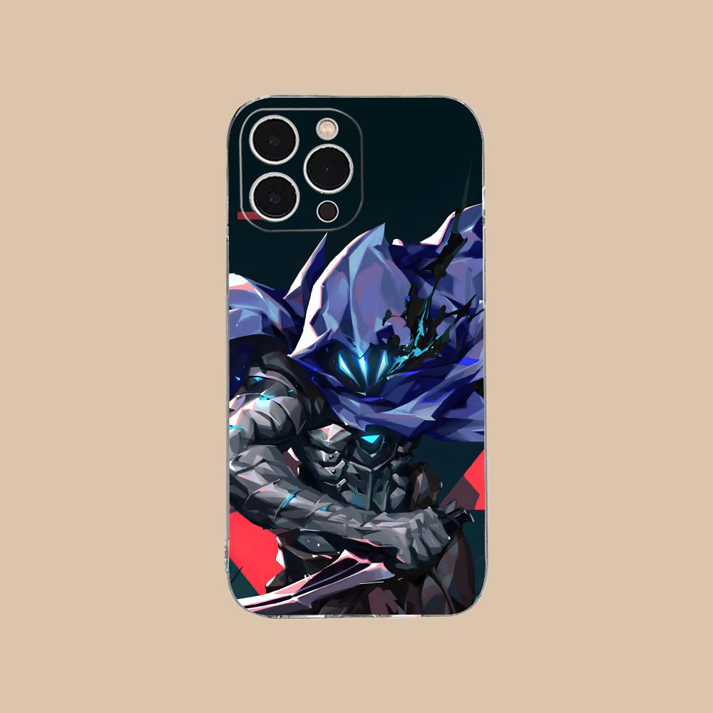 

Valo Omen Phone Case for iPhone 17 16 15 14 13 12 11 X XR XS Air Pro Max Plus Mini Soft TPU Clear Cover iPhone XS Max