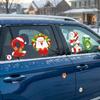 2026 Christmas Window Electrostatic Stickers Universal Car Glass Window Doors PVC Sticker Home Festive Party DIY Decor Decals