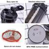 Shaker Cups Portable Protein Powder Shaker Water Bottles Outdoor Sports Milkshake Kettle Gym Fitness Mixing Shake Bottle