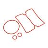 4pcs Nitrile Rubber Sealing Ring For Oil-Air Compressor Cylinder Head 4X
