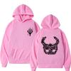 Game Hollow Knight Logo Graphic Hoodie  Wo Casual Oversized Pullover Hoodies Unisex Fashion Vintage Hooded Sweatshirt