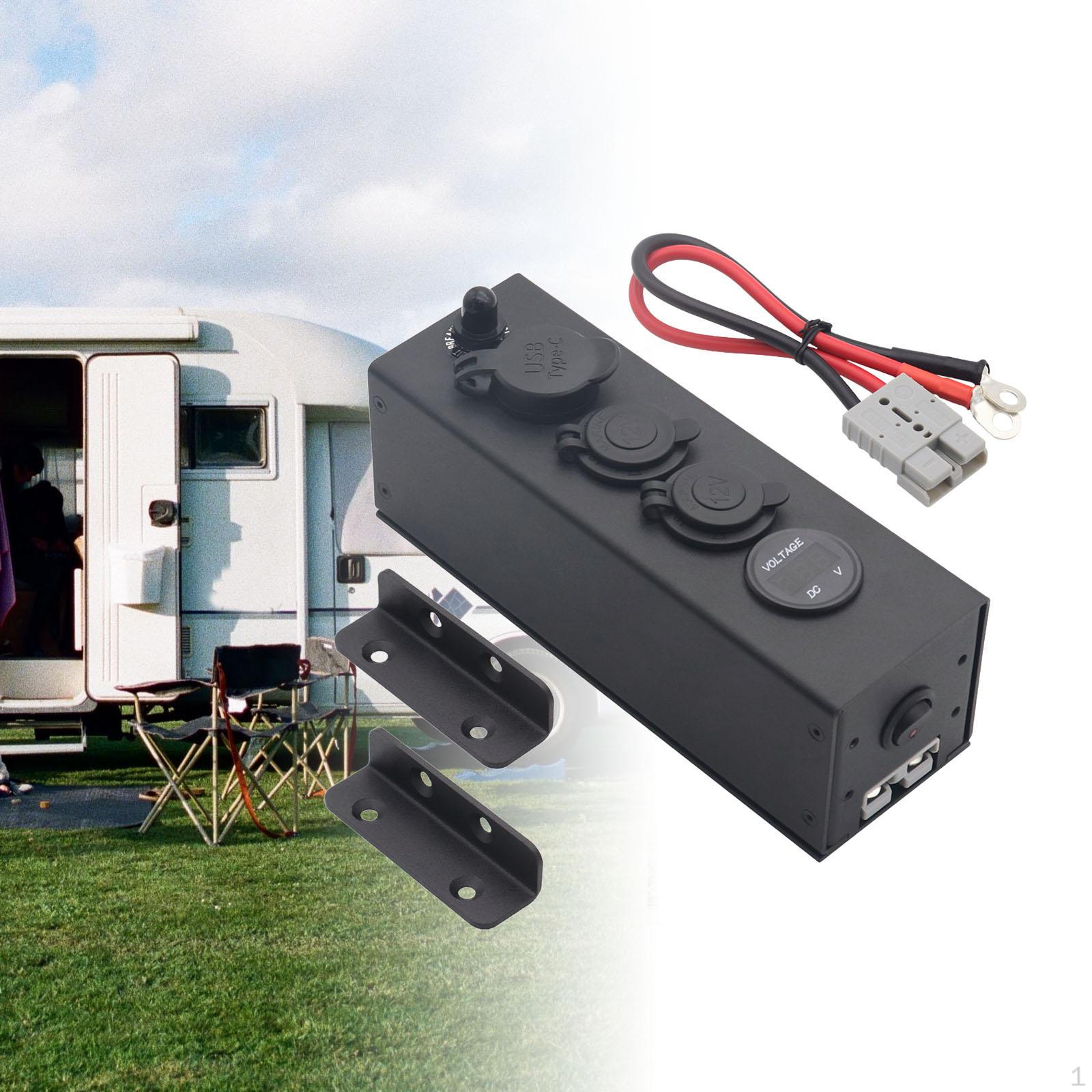 

12 В USB-разъем для автомобильного зарядного устройства, панель для яхты, автофургона