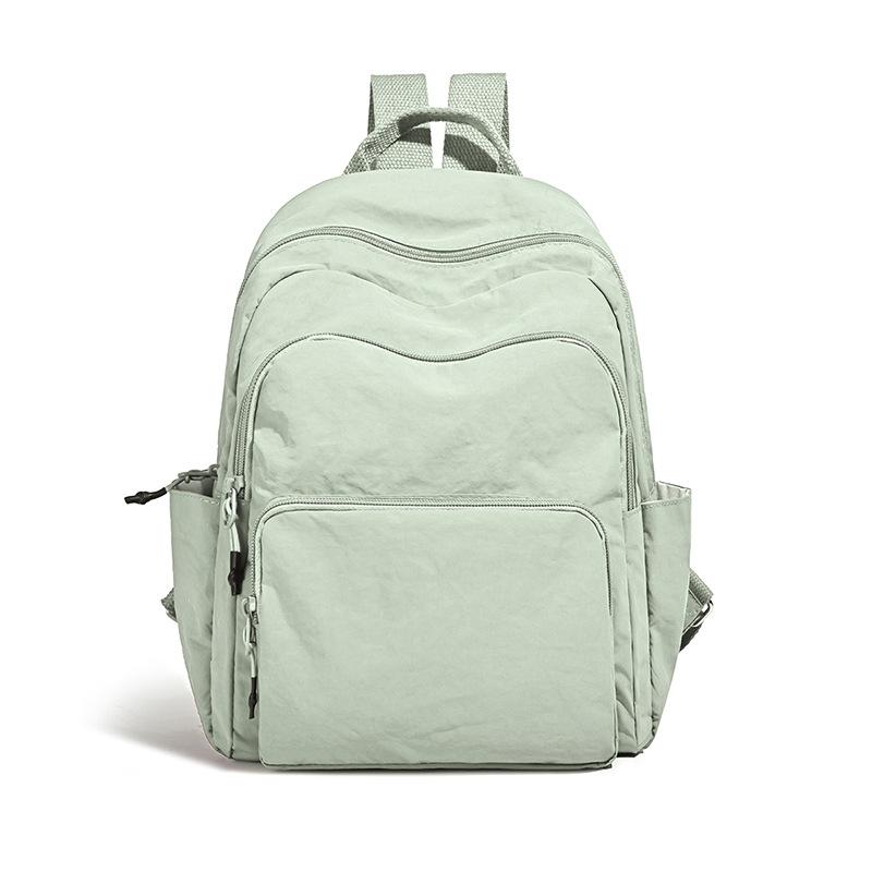 Schoolbag Hong Kong Style Backpack Women's Simple Lightweight Large Capacity Travel Backpack Japanese Junior High School Student High School Student