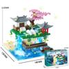 Compatible with Sakura Tree House & Peach Blossom House Micro-Particle Building Block Educational Toy
