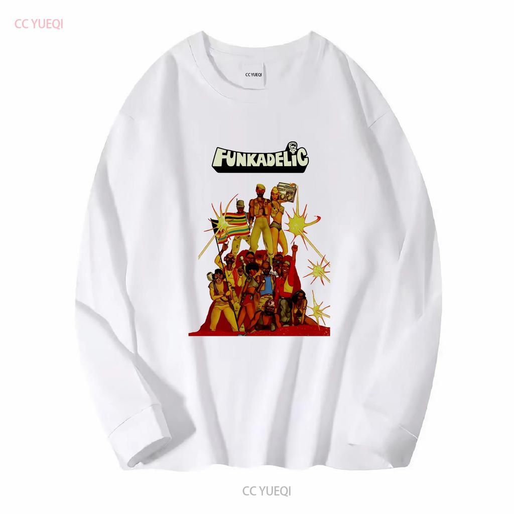 Funkadelic George Clinton T Shirt Eddie Hazel Essential Parliament Pfunk Concert Vintage Washed Top For Everyday Wear Fashion