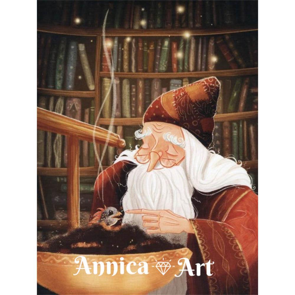 Harry Potter Cartoon Mosaic Art Stitch 5d Diamond Painting Magic School Canvas Creation Puzzle Artificial New 2026 Couples