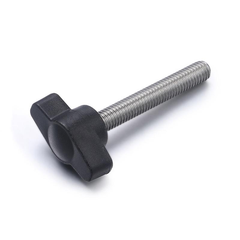 M4 M5 M6 M8 304 Stainless Steel Hand Tighten Handle Bolts Z-handle Bakelite Hand Knob Mechanically Adjustable Thumb Screws