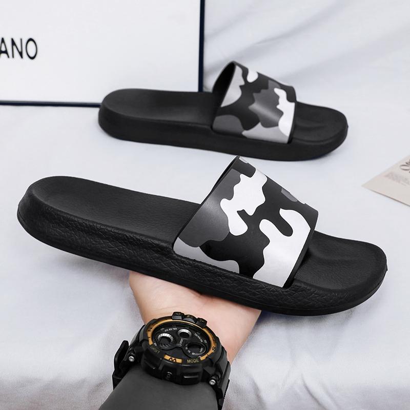 Shoes for Men Slippers for Men Soft and Comfortable Sandals Wear-resistant Indoor and Outdoor Non-Slip Unisex Thick Bottom New