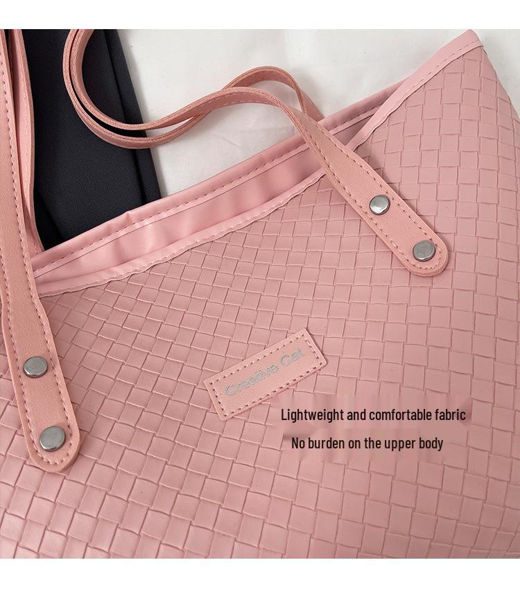 Women's 2026 Summer Trendy Large Capacity Versatile Shoulder Bag - Stylish Fashion Tote