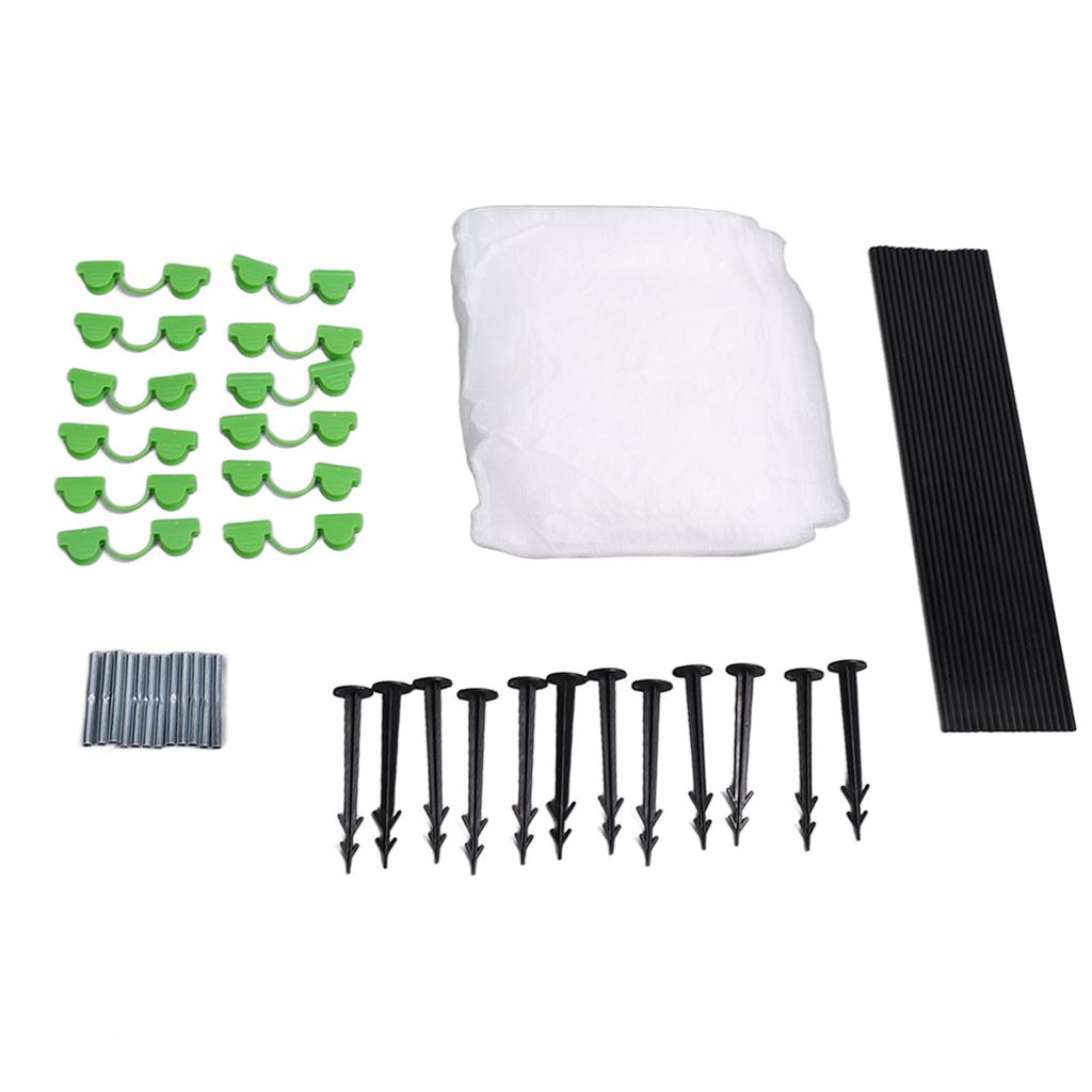 Greenhouse Hoops Grow Tunnel Long Garden Hoops Rust Free Fiberglass Garden Hoops Frame DIY Plant