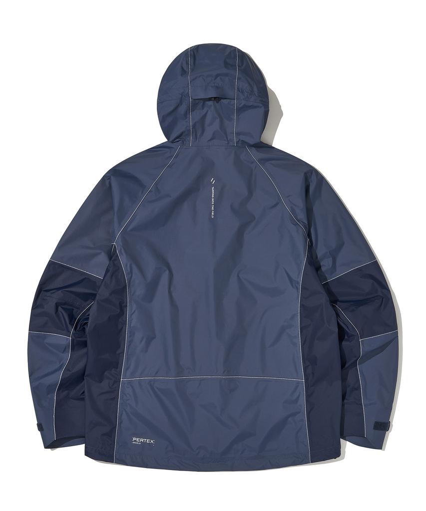 WELTER EXPERIMENT Mistral Pertex Shell Jacket Grayish Blue