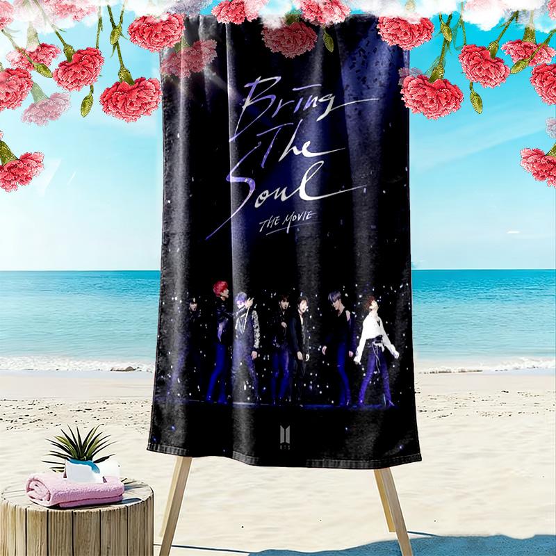 Harmonious Bonds: Unity Diversity Beach Towel Soft Outdoor Camping Swim Quick-drying Swim Towel Outdoor Pool Towel Outdoor Picnic Beach Mat Beach
