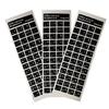 3PCS/Set Keyboard Stickers Button Letters Alphabet Durable for Laptop Ukrainian