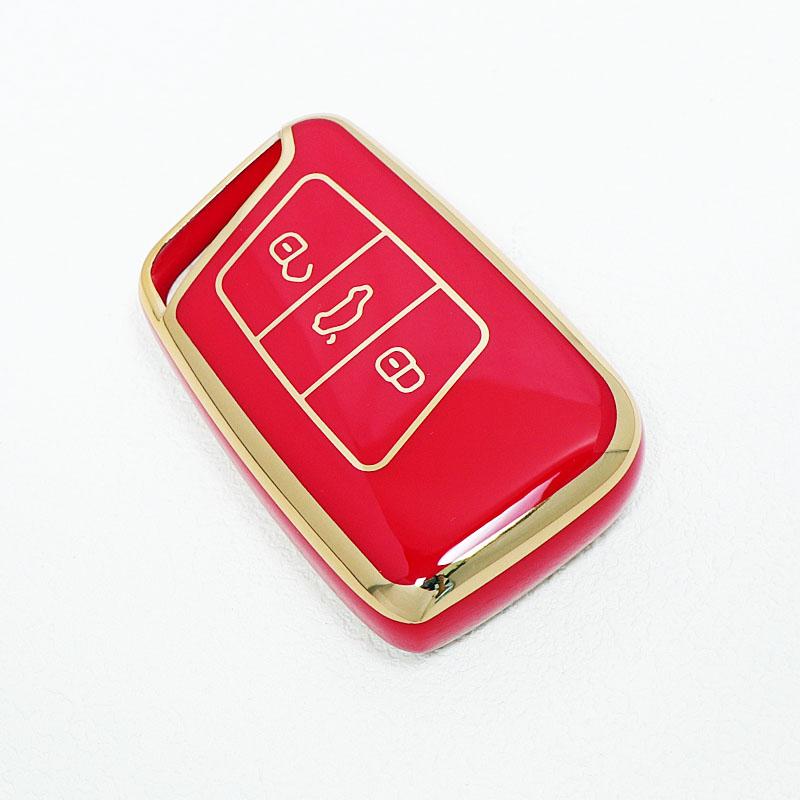 For Volkswagen Vw Tiguan Mk2 Magotan Passat B8 Cc For Skoda Superb A7 Tpu Car Key Case Full Cover Shell Fob Accessories