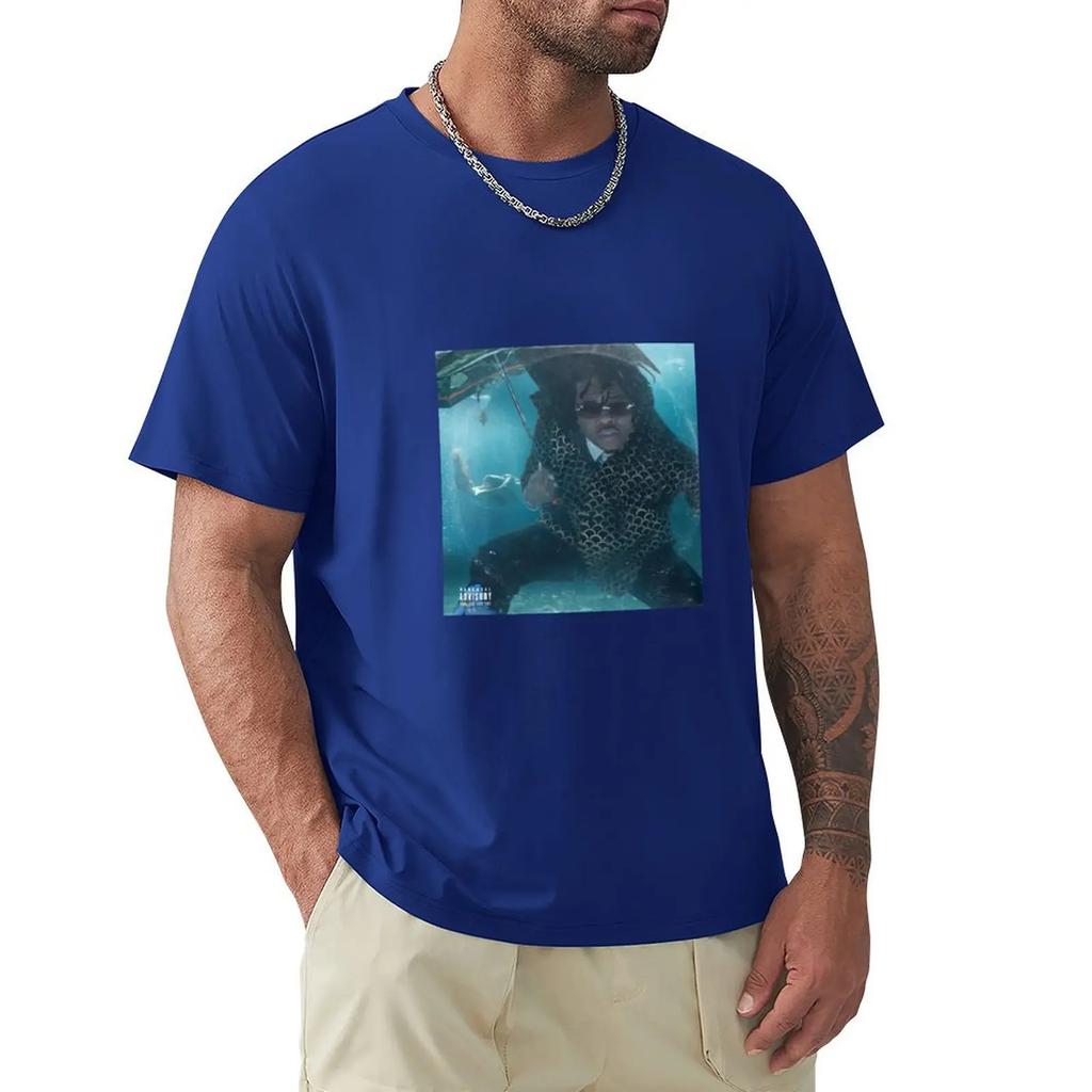 Gunna - Drip Gold Drown 2 cover T-Shirt hippie clothes funnys oversizeds boys whites clothing
