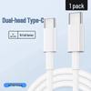 Dual-Port Charger for Apple PD Fast Charging with 16Pro Max Cable Set & Android/iPad Flash Charging