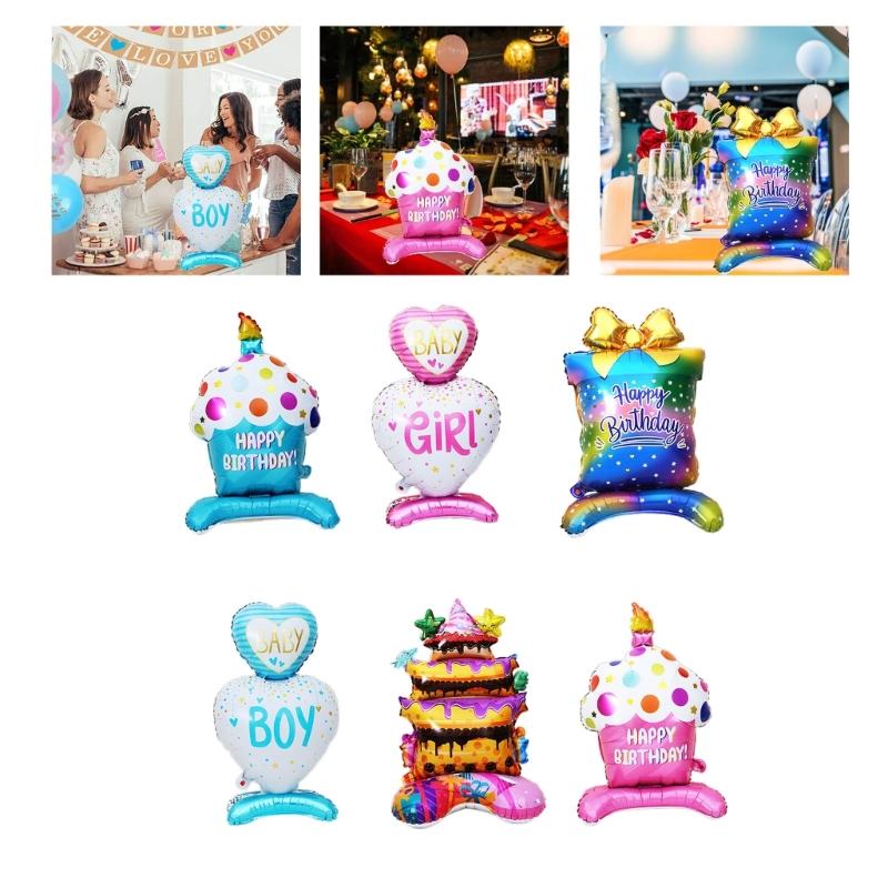 1 PZ Base Stabilizzante Palloncini per Torta Palloncini in Foglio di Alluminio Decorazioni per Matrimonio Festa di Buon Compleanno Baby Shower