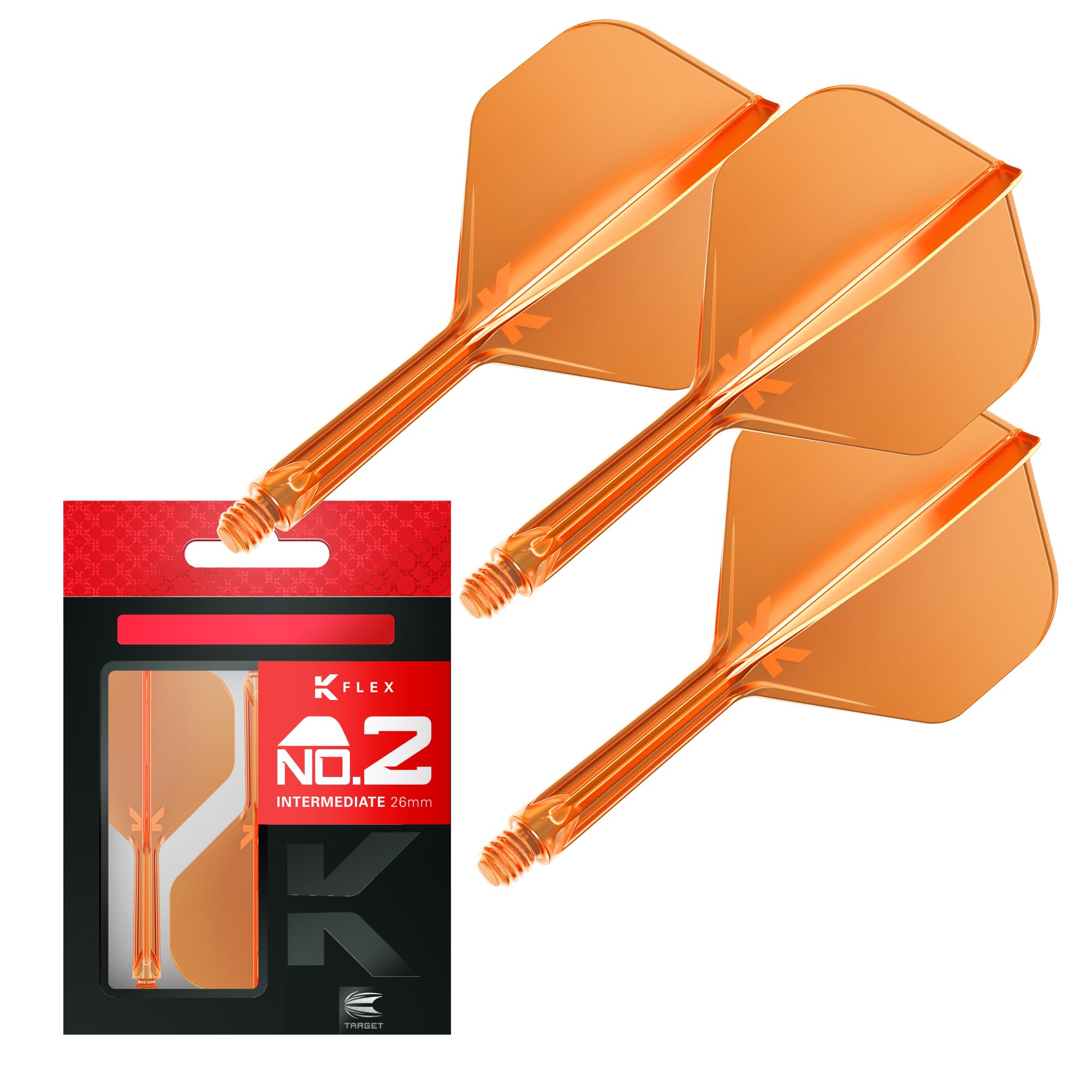 

TARGET K-FLEX FLIGHT NEON STD/NO2 26mm orange оранжевый