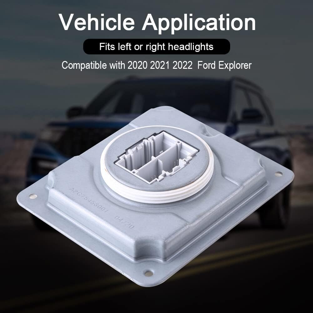 Headlight Ballast, LED MOD Headlight Control Module for 2020-2022 for Ford Explorer JX7B-13B626-AG