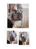 2025 Women's Retro Print High-End Crossbody Tote and Shoulder Bucket Bag