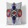 Faux Fur Throw Blanket Colorful Geometric Pattern Mandala Design Sofa Bed Decorative Warm Throw Blanket